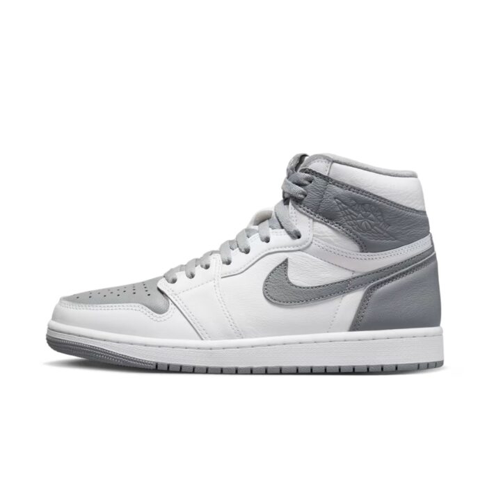 NIKE AIR JORDAN 1 HIGH OG STEALTH GREY WHITE 555088 037 - Image 3
