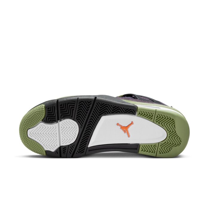 NIKE AIR JORDAN 4 CANYON PURPLE ANTHRACITE ALLIGATOR SAFETY ORANGE AQ9129 500 - Image 6