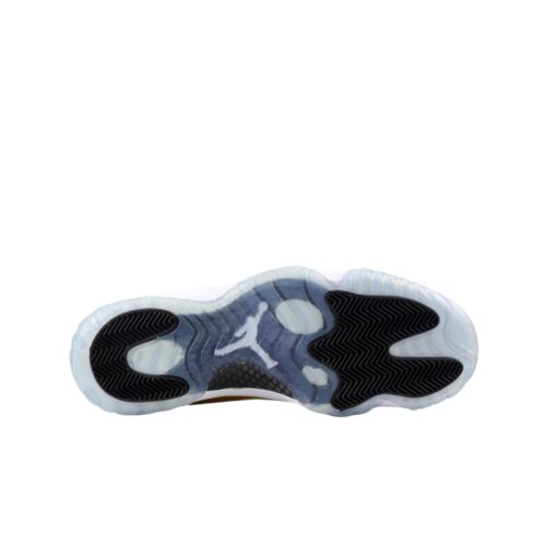 NIKE AIR JORDAN 11 RETRO LOW CLOSING CEREMONY WHITE METALLIC GOLD COIN WHITE 528895 103 - Image 6