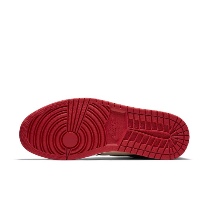 NIKE AIR JORDAN 1 RETRO HIGH BRED TOE GYM RED BLACK SUMMIT WHITE 555088 610 - Image 6