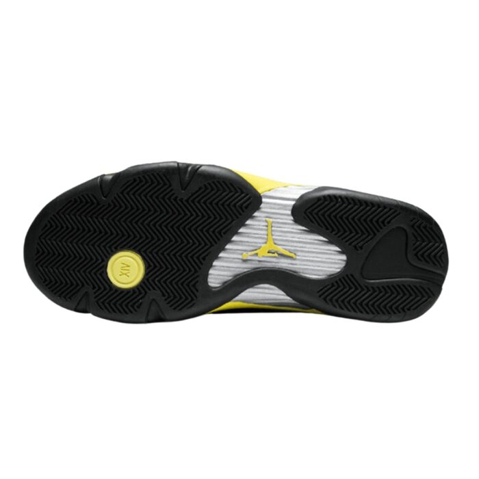 NIKE AIR JORDAN 14 RETRO THUNDER BLACK TOUR YELLOW WHITE 487471 070 - Image 6