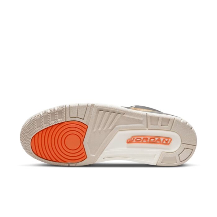 NIKE AIR JORDAN 3 DESERT ELEPHANT BLACK RUSH ORANGE FOSSIL STONE SAIL CT8532 008 - Image 6
