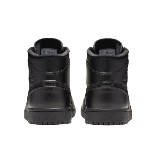 NIKE AIR JORDAN 1 MID BLACK 554724 090 - Image 5