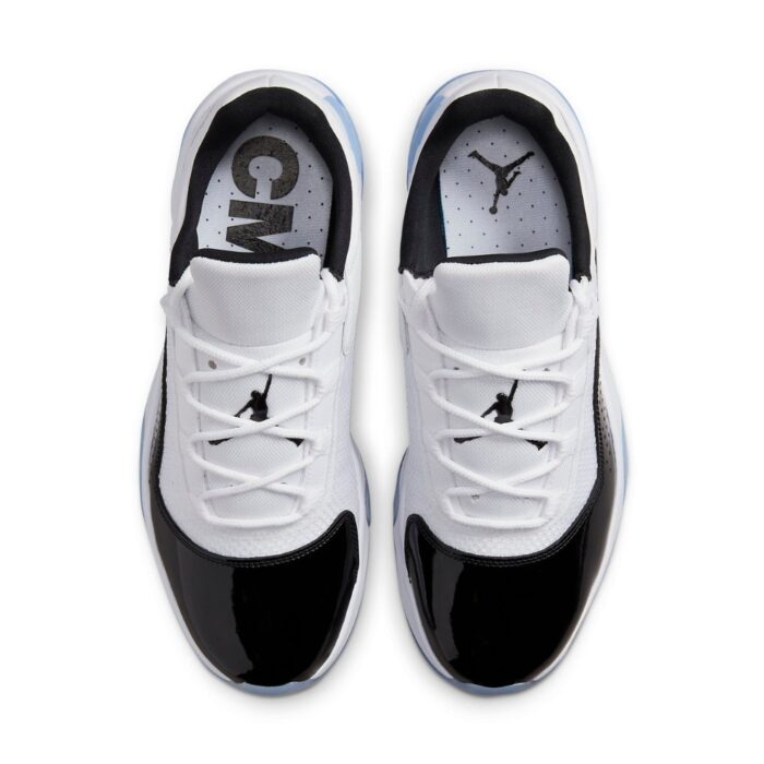 NIKE AIR JORDAN 11 CMFT LOW WHITE BLACK BLUE DV2207 100 - Image 4