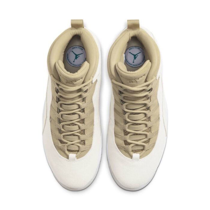 NIKE AIR JORDAN 10 RETRO X SOLEFLY 10TH ANNIVERSARY SAIL TURBO CZ6599 100 - Image 4