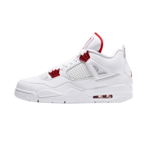 NIKE AIR JORDAN 4 METALLIC RED WHITE CT8527 112 - Image 2