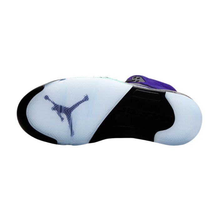 NIKE AIR JORDAN 5 ALTERNATE GRAPE ICE NEW EMERALD BLACK 136027 500 - Image 6