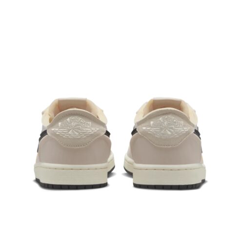 NIKE AIR JORDAN 1 LOW WHITE AND COCONUT MILK DV0982 100 - Image 6