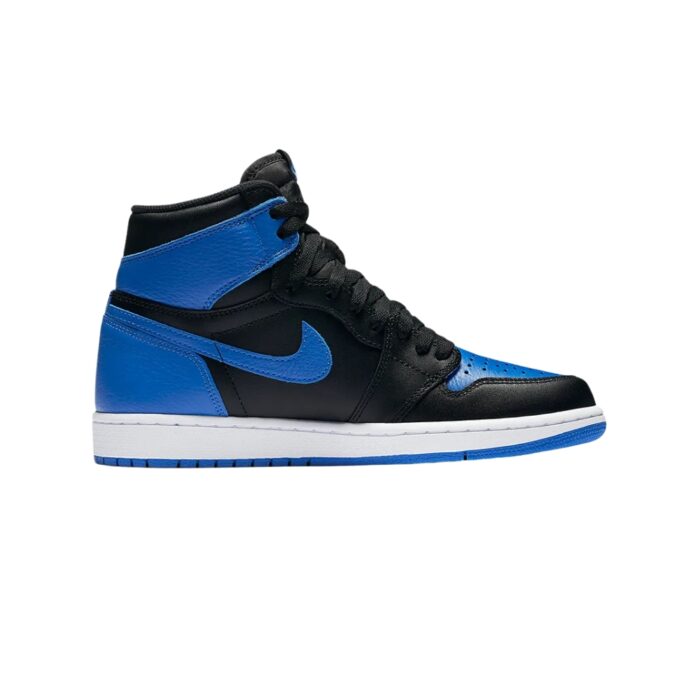 NIKE AIR JORDAN 1 RETRO HIGH OG ROYAL BLUE BLACK WHITE 555088 007 - Image 3