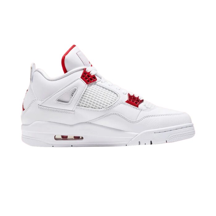 NIKE AIR JORDAN 4 METALLIC RED WHITE CT8527 112 - Image 3