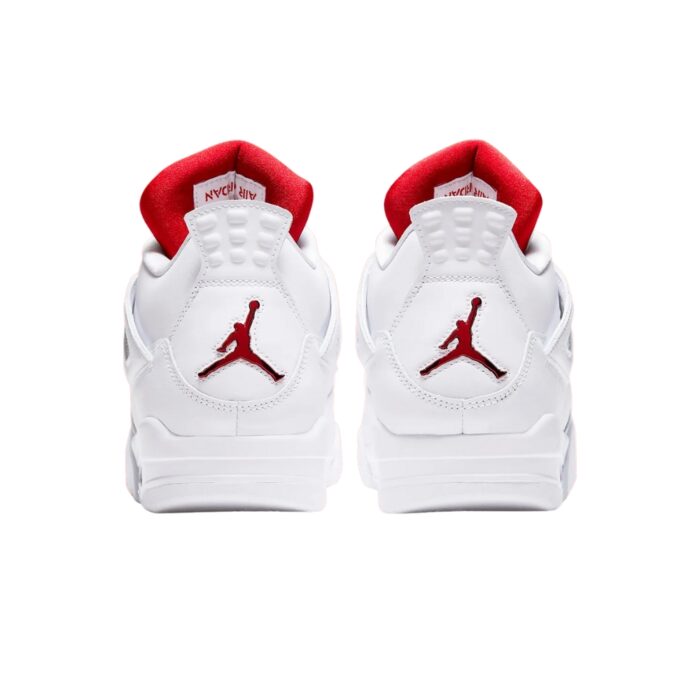 NIKE AIR JORDAN 4 METALLIC RED WHITE CT8527 112 - Image 4