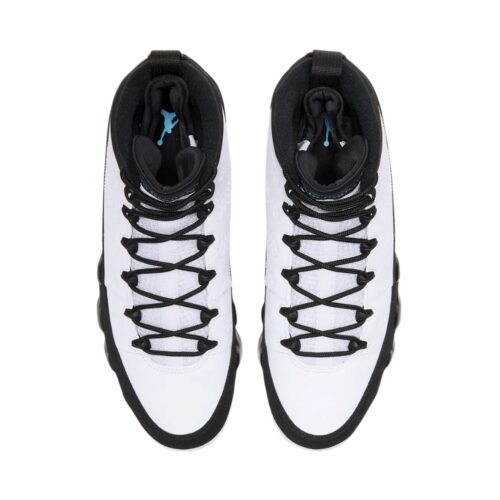 NIKE AIR JORDAN 9 BLACK UNIVERSITY BLUE BLACK WHITE CT8019 140 - Image 4