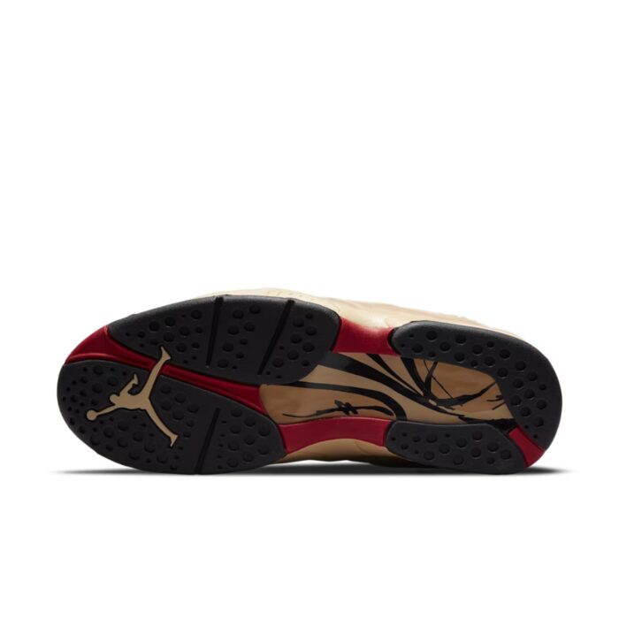NIKE AIR JORDAN 8 RETRO BLACK SAMURAI X RUI HACHIMURA TWINE GYM RED BLACK SESAME D02496 700 - Image 6