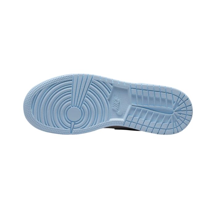 NIKE AIR JORDAN 1 MID GS ICE BLUE BLACK SAIL WHITE 555112 401 - Image 4