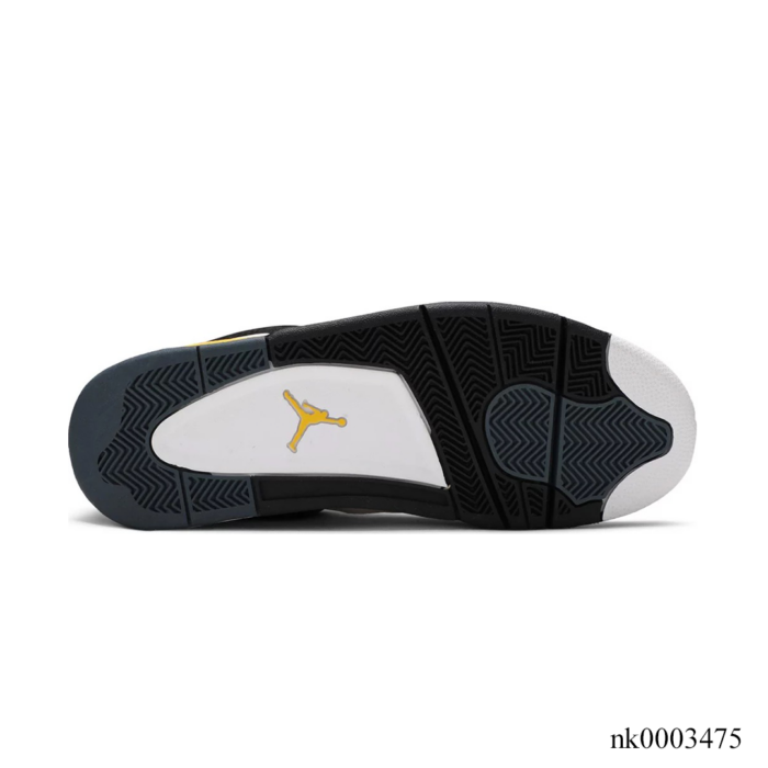 NIKE AIR JORDAN 4 LS TOUR YELLOW WHITE TOUR YELLOW DARK BLUE GREY BLACK 314254 171 - Image 5