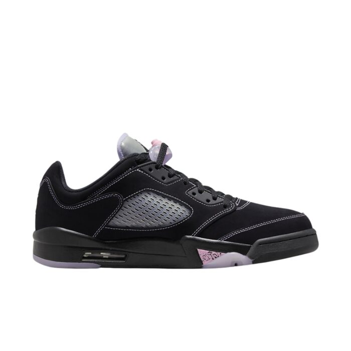 NIKE AIR JORDAN 5 LOW DONGDAN BLACK WHITE LILAC ICE PINK RISE DX4355 015 - Image 2