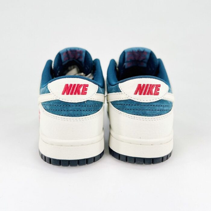 NIKE DUNK SB LOW X STUSSY NAVY WHITE - Image 4