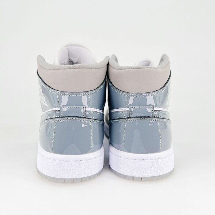 NIKE JORDAN 1 MID SE WHITE MEDIUM GREY COOL GREY HF3216 100 - Image 3