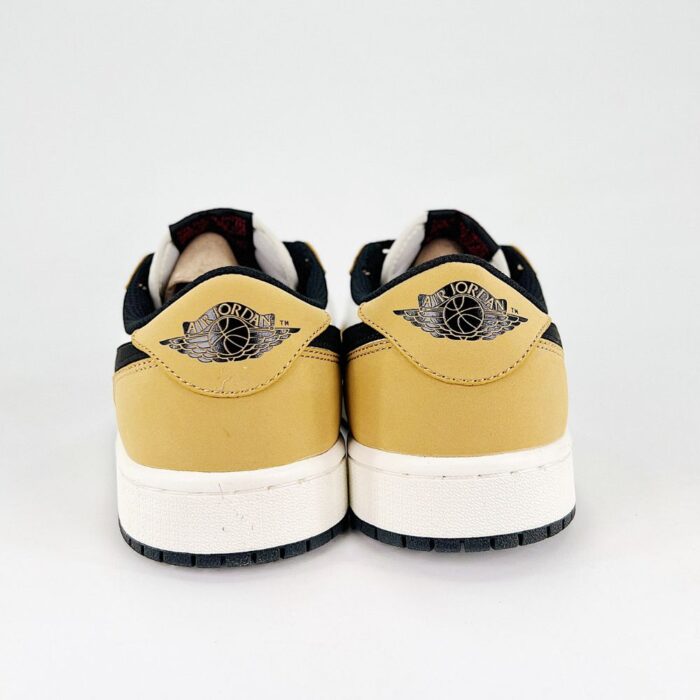 NIKE AIR JORDAN 1 LOW OG ROOKIE OF THE YEAR YELLOW WHITE CZ0790 107 - Image 4