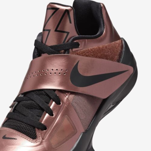 NIKE KEVIN DURANT 4 CHRISTMAS METALLIC COPPER FZ5913 800 - Image 4