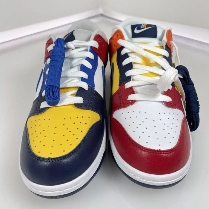 NIKE DUNK LOW CO JP WHAT THE MIDNIGHT NAVY AND VARSITY RED IB2051 400 - Image 5