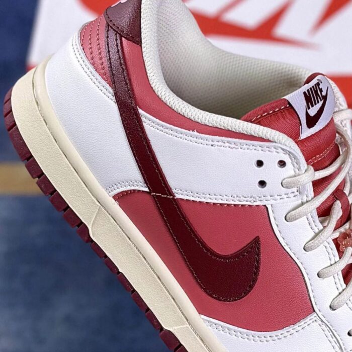 NIKE DUNK LOW VALENTINE’S DAY PINK WHITE HF0736 161 - Image 4