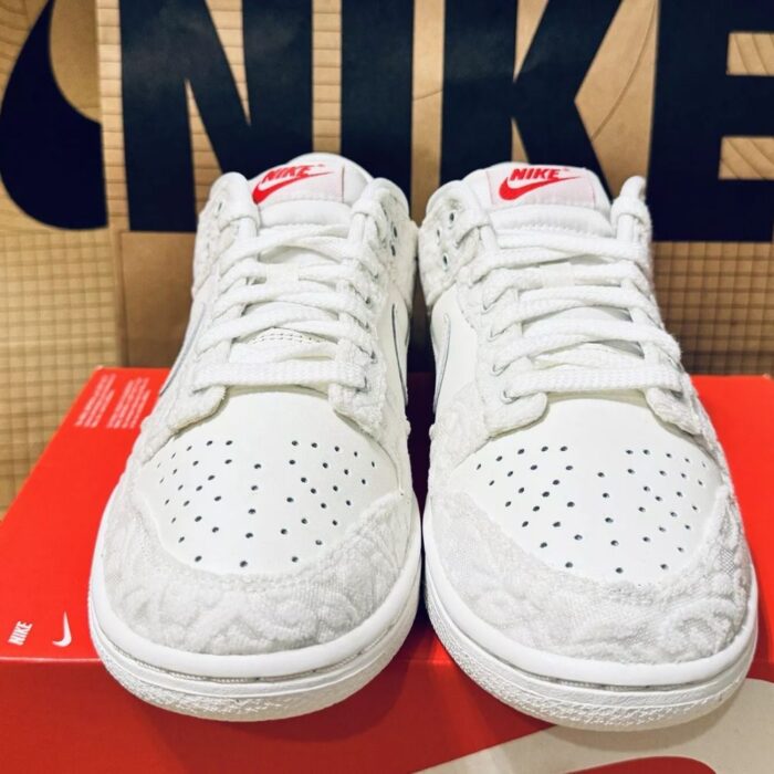 NIKE DUNK LOW GIVE HER FLOWERS WHITE FZ3775 133 - Image 4