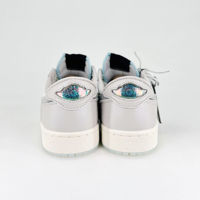 NIKE AIR JORDAN 1 LOW LUNAR NEW YEAR SUMMIT WHITE PHOTON DUST BARELY GREEN HF3144 100 - Image 3