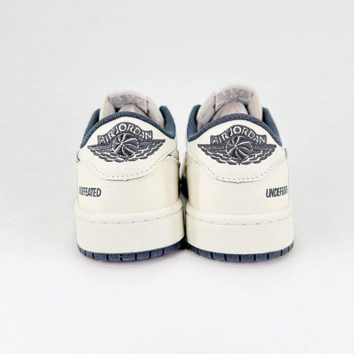 NIKE AIR JORDAN 1 LOW X TRAVIS SCOTT X UNDEFEATED WHITE GREY - Image 6