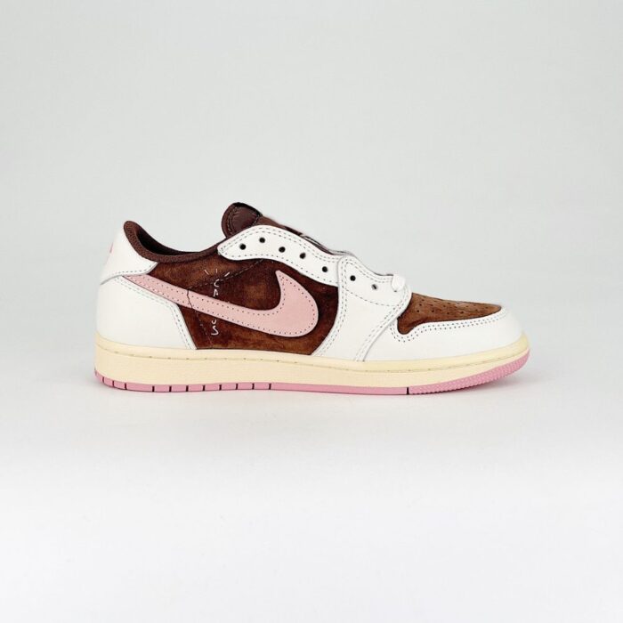 NIKE AIR JORDAN 1 LOW OG X TRAVIS SCOTT DARK PONY DZ4137 206 - Image 3