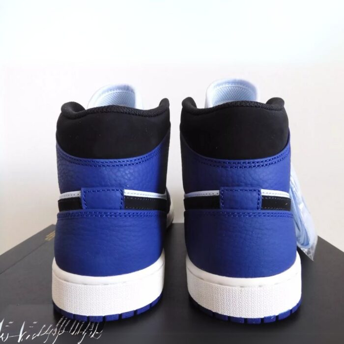 NIKE AIR JORDAN 1 MID DEEP ROYAL BLUE BLACK 852542 400 - Image 3