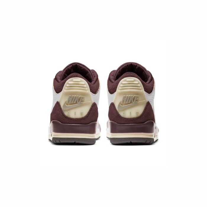 NIKE AIR JORDAN 3 X A MA MANIERE BURGUNDY CRUSH FZ4811 100 - Image 3