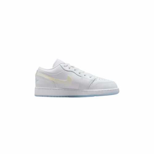 NIKE AIR JORDAN 1 LOW GLITTER SWOOSH FQ9112 100 - Image 3