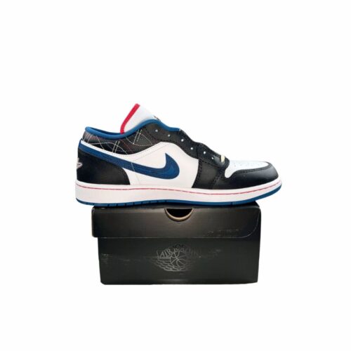 NIKE AIR JORDAN 1 LOW SE BLACK INDUSTRIAL BLUE FV3622 141 - Image 3