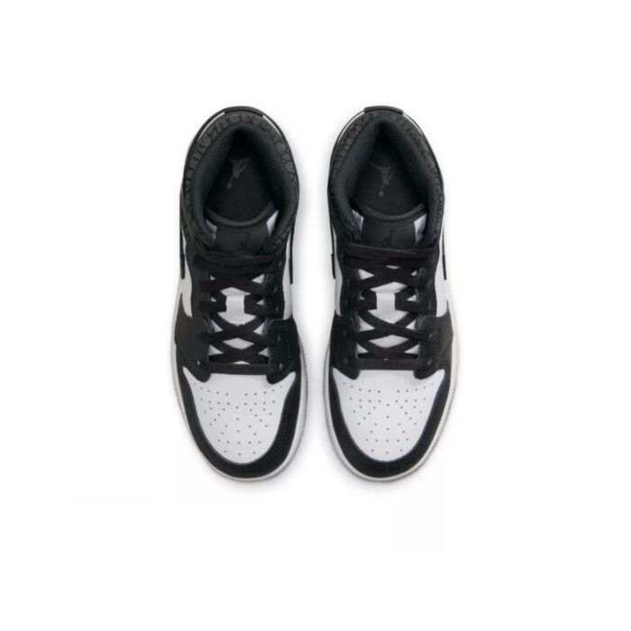 NIKE AIR JORDAN 1 MID SE PANDA ELEPHANT FB9911 001 - Image 4