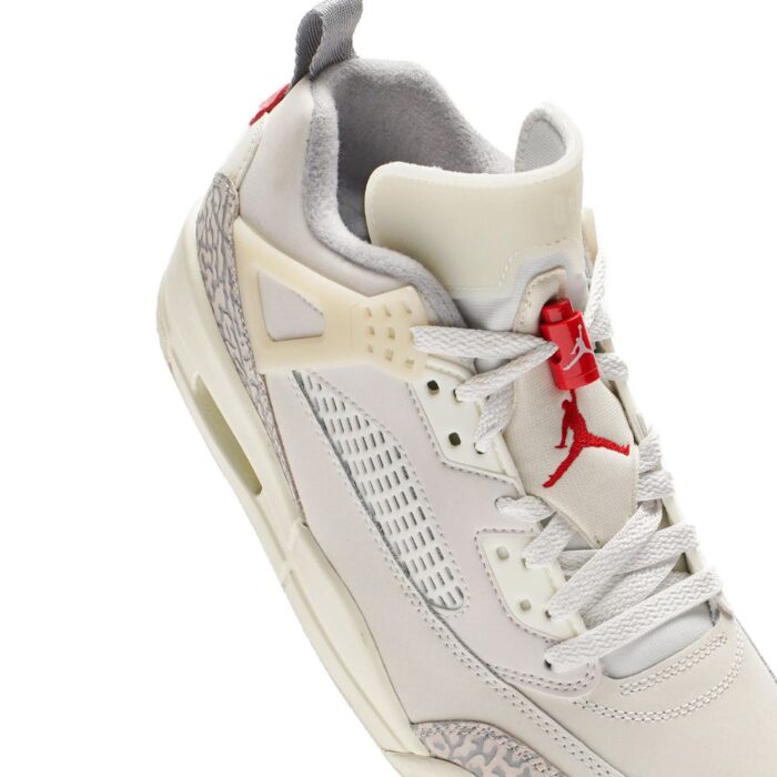 NIKE AIR JORDAN SPIZIKE LOW SAIL UNIVERSITY RED FQ1759 100 - Image 5
