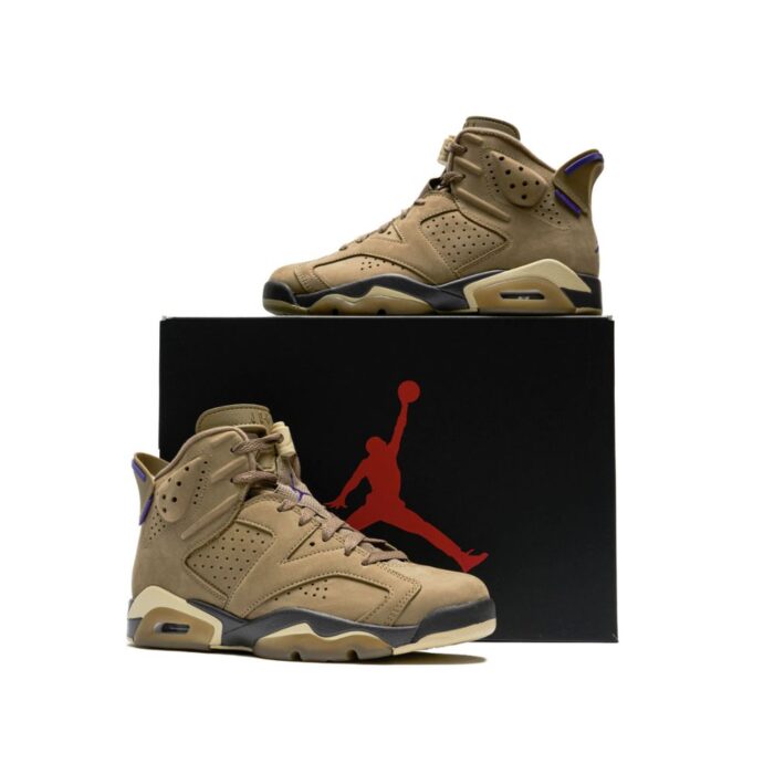NIKE AIR JORDAN 6 GORE TEX BROWN KELP FD1643 300 - Image 2