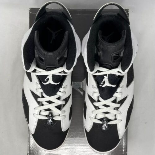 NIKE AIR JORDAN 6 RETRO OREO 384664 101 - Image 3
