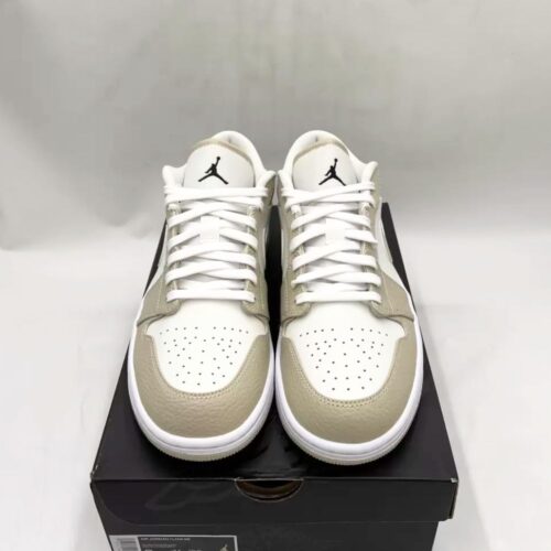 NIKE AIR JORDAN 1 LOW SE SAIL RATTAN UNIVERSITY RED FB7168 121 - Image 3
