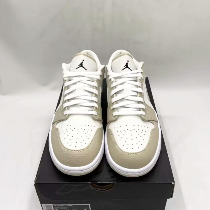 NIKE AIR JORDAN 1 LOW SE SAIL RATTAN UNIVERSITY RED FB7168 121 - Image 3