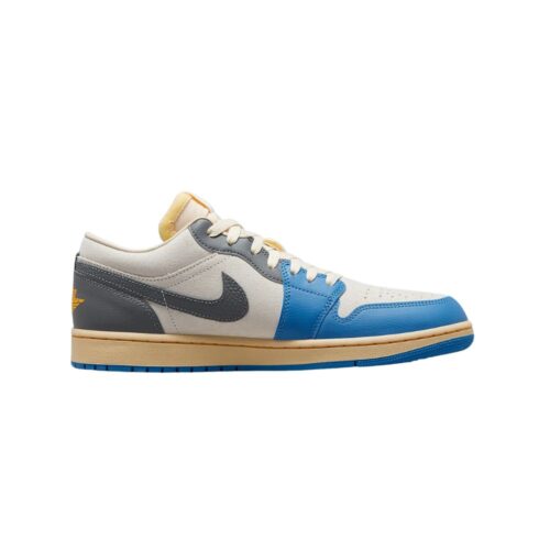 NIKE AIR JORDAN 1 LOW VINTAGE UNC GREY DZ5376 469 - Image 3