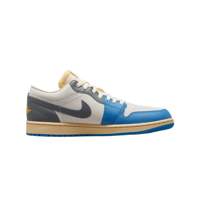 NIKE AIR JORDAN 1 LOW VINTAGE UNC GREY DZ5376 469 - Image 3