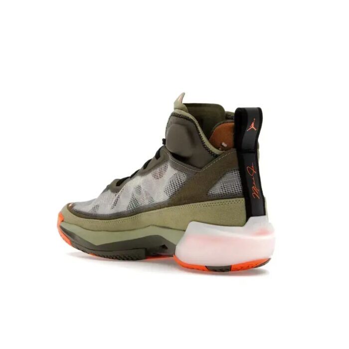 NIKE AIR JORDAN 37 COLLAB UNDEFEATED MILITARY GREEN DV6255 300 - Image 3