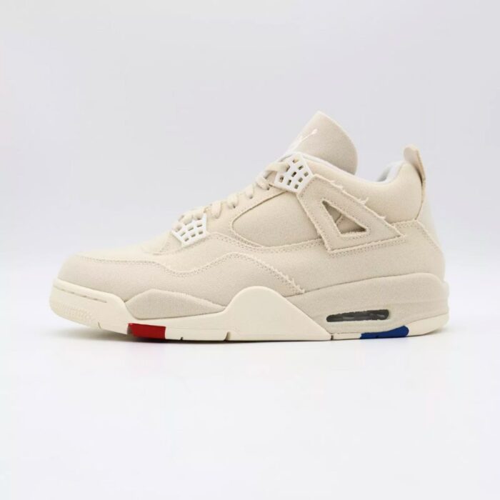 NIKE AIR JORDAN 4 RETRO BLANK CANVAS DQ4909 100 - Image 3