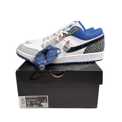 NIKE AIR JORDAN 1 LOW SE TRUE BLUE DM1199 140 - Image 3
