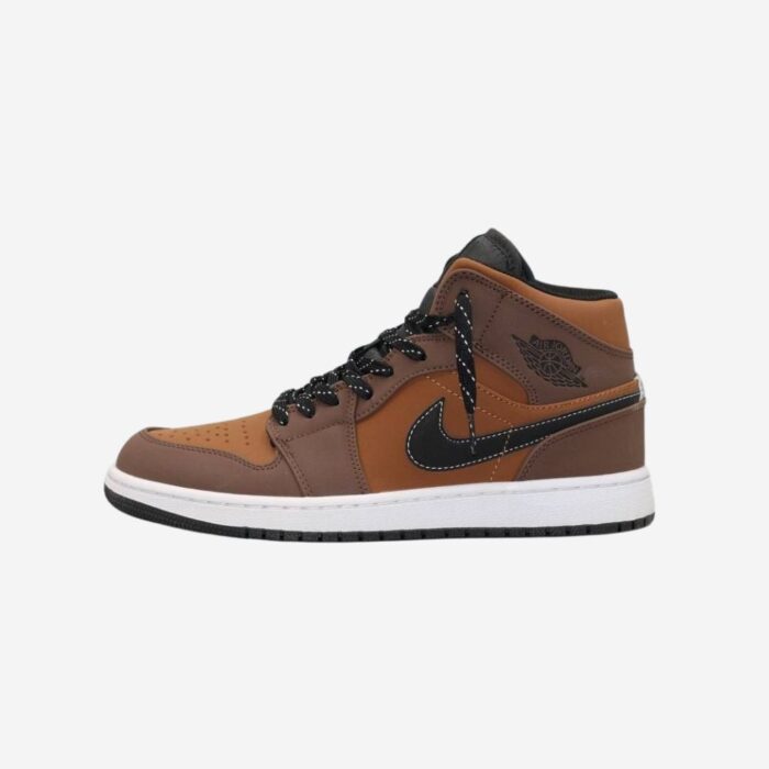 NIKE AIR JORDAN 1 MID SE EARTH TONE DC7294 200 - Image 3