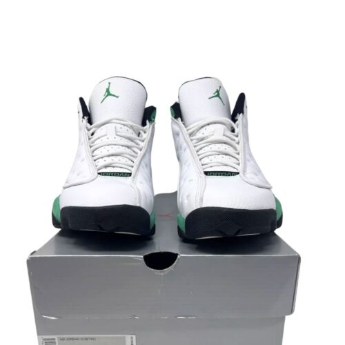 NIKE AIR JORDAN 13 RETRO WHITE LUCKY GREEN DB6537 113 - Image 3