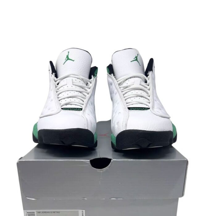 NIKE AIR JORDAN 13 RETRO WHITE LUCKY GREEN DB6537 113 - Image 3