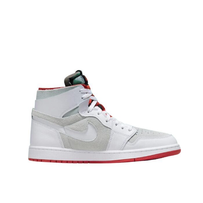 NIKE AIR JORDAN 1 ZOOM AIR CMFT WHITE TRUE RED CT0978 100 - Image 2