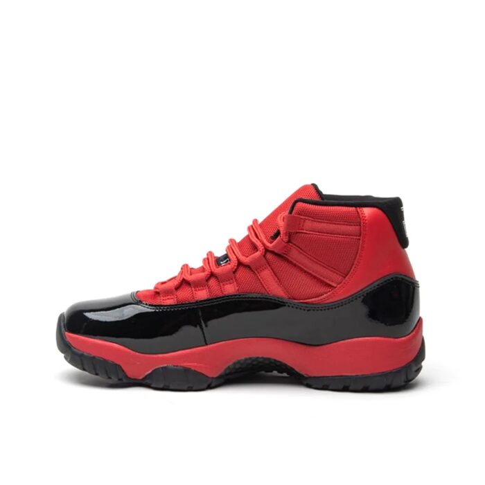 NIKE AIR JORDAN 11 RETRO TORO BRAVO BLACK RED - Image 3
